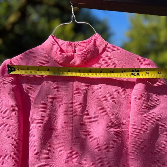 Vintage Cotton Piqué Mini-Dress - Picture 2 of 7